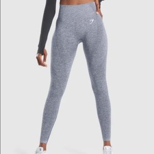 Gymshark Vital Seamless Leggings Teal Marl Size S